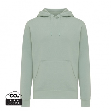 Logo trade promotional giveaways image of: Iqoniq Rila lightweight recycled cotton hoodie