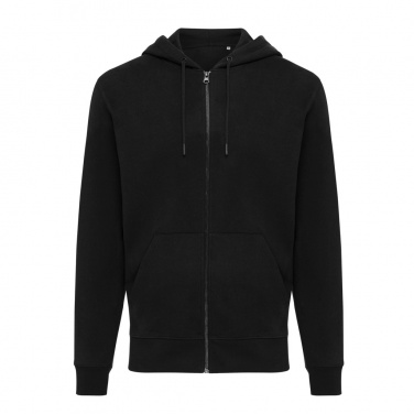 Logo trade promotional item photo of: Iqoniq Abisko recycled cotton zip through hoodie