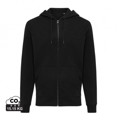 Logo trade promotional merchandise image of: Iqoniq Abisko recycled cotton zip through hoodie