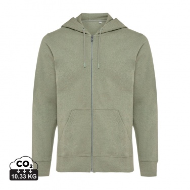 Logotrade corporate gift picture of: Iqoniq Abisko recycled cotton zip through hoodie