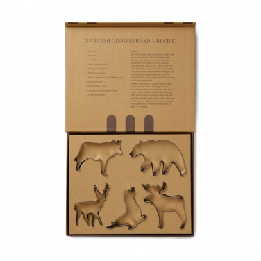 Logo trade corporate gift photo of: VINGA Nordic big 5 cookie cutter 5-piece set