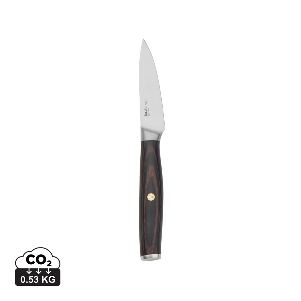 Logotrade promotional giveaways photo of: VINGA Tara RCS recycled steel paring knife