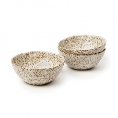 Logo trade promotional products picture of: VINGA Nuvem stoneware mini bowl, 3 pcs set