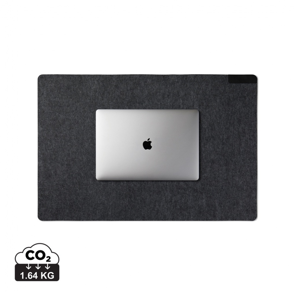 Logotrade promotional merchandise photo of: VINGA Albon GRS recycled felt desk pad