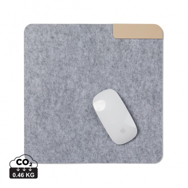 Logotrade promotional giveaway image of: VINGA Albon GRS recycled felt mouse pad