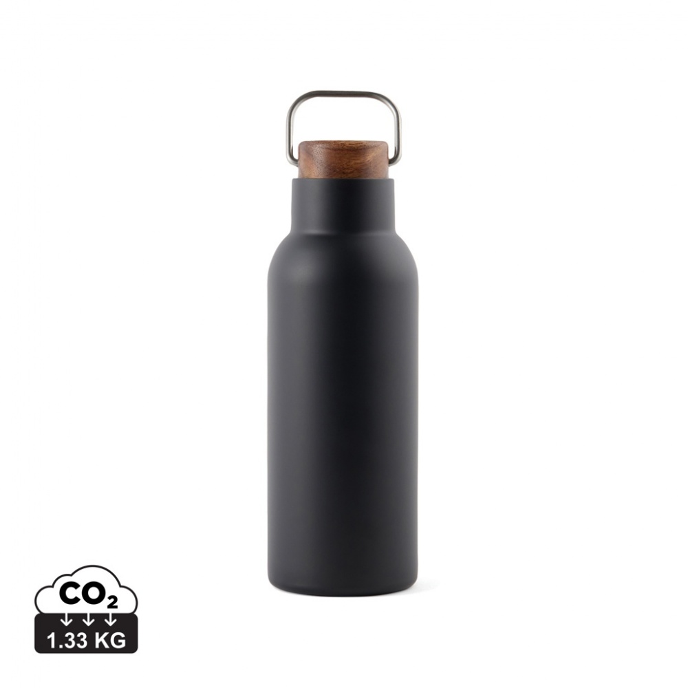 Logo trade promotional giveaway photo of: VINGA Ciro RCS recycled vacuum bottle 580ml