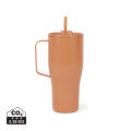 VINGA Eos voyager RCS recycled SS 800ml thermos cup, orange