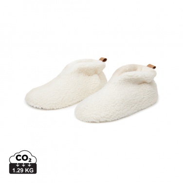 Logotrade promotional merchandise picture of: VINGA Santos RCS recycled pet cosy slippers