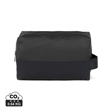 Logo trade promotional items image of: VINGA Livorno GRS recycled polyester toiletry bag