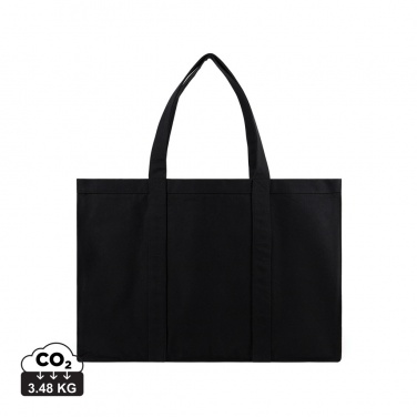 Logo trade promotional products image of: VINGA Hilo AWARE™ recycled canvas maxi tote bag