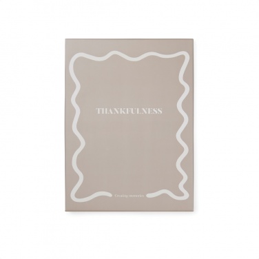 Logotrade business gift image of: VINGA Thankfulness GRS recycled paper journal