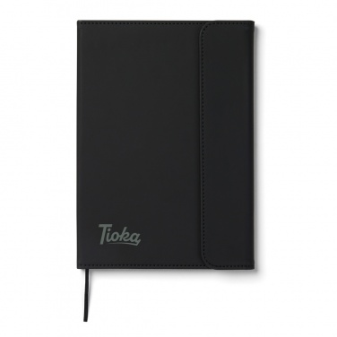 Logo trade advertising product photo of: VINGA Baltimore GRS certified paper & PU notebook