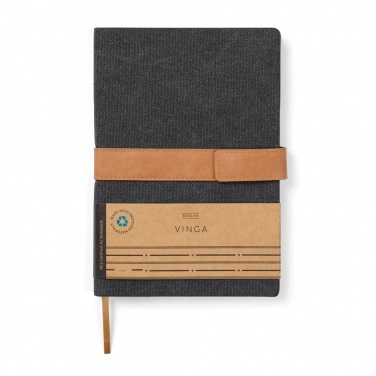 Logotrade corporate gift picture of: VINGA Bosler RCS recycled paper notebook