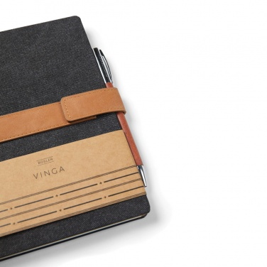 Logotrade promotional merchandise picture of: VINGA Bosler RCS recycled paper notebook