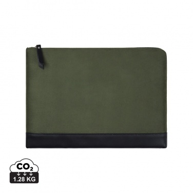 Logo trade corporate gift photo of: VINGA Marlow RCS recycled polyester 14" laptop sleeve