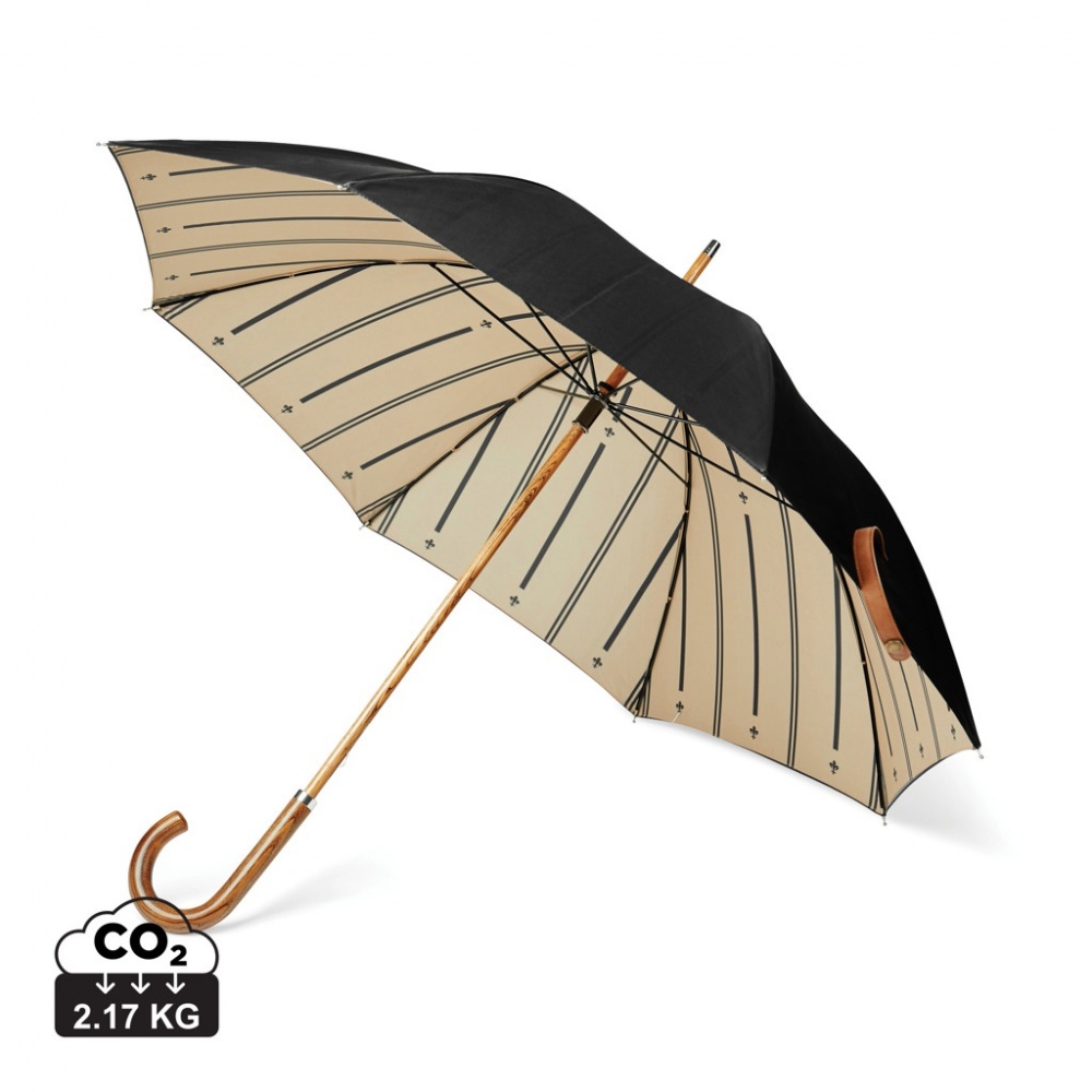 Logo trade advertising product photo of: VINGA Bosler AWARE™ recycled pet 23" umbrella