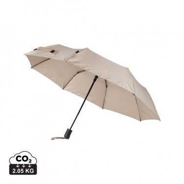 Logo trade promotional products picture of: VINGA Baltimore AWARE™ RPET 21" umbrella