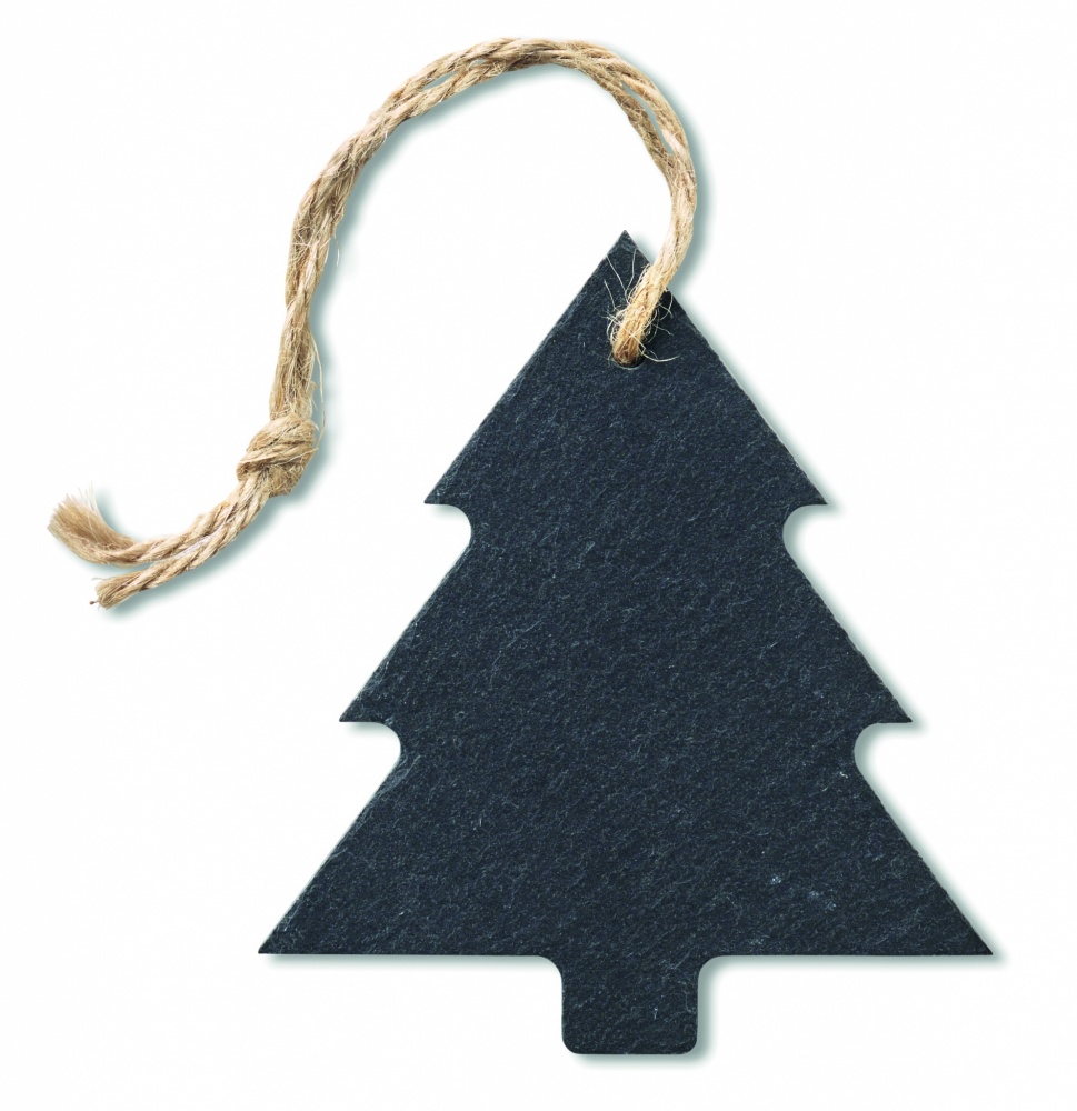 Logotrade business gift image of: Slate xmas hanger tree