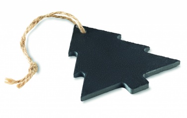 Logo trade business gift photo of: Slate xmas hanger tree