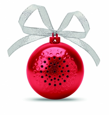 Logotrade promotional product picture of: Speaker Christmas ball