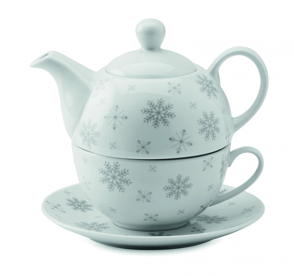 Logo trade promotional merchandise photo of: Christmas tea set