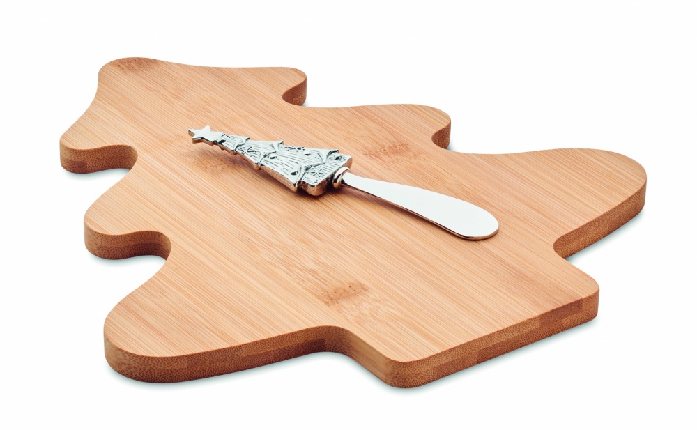 Logotrade advertising product image of: Cheese board set in bamboo Essen