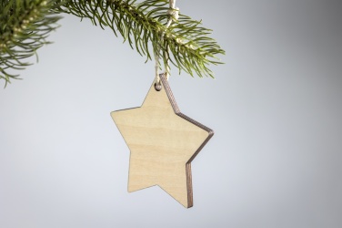 Logotrade advertising products photo of: Christmas ornament star