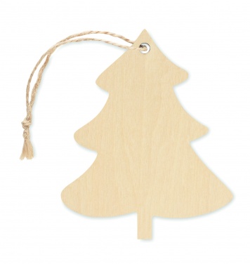 Logo trade promotional items picture of: Christmas ornament tree