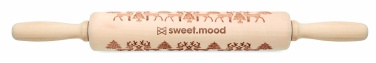 Logotrade promotional merchandise picture of: Christmas pastry wooden rolling