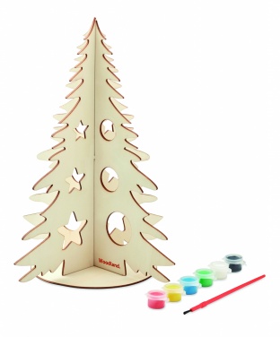 Logotrade promotional gifts photo of: DIY wooden Christmas tree