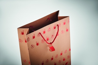 Logotrade promotional merchandise photo of: Gift paper bag with pattern