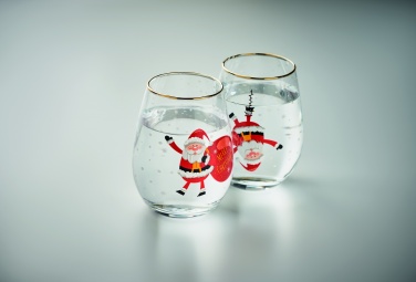 Logotrade promotional items photo of: Set of 2 Christmas glasses