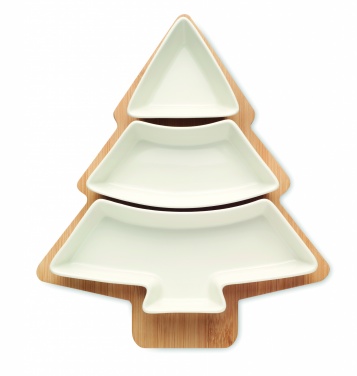 Logotrade promotional products photo of: Christmas tree serving tray