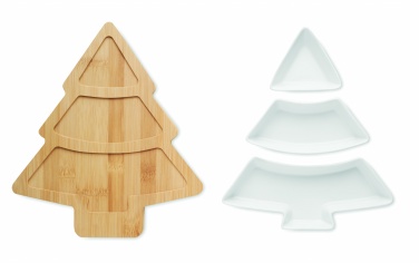 Logo trade promotional gifts picture of: Christmas tree serving tray