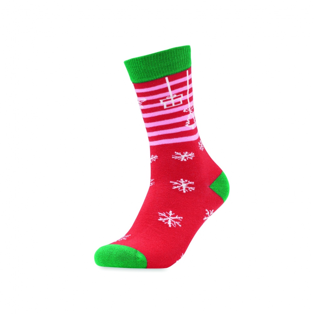 Logotrade business gift image of: Pair of Christmas socks M