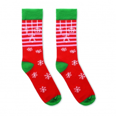 Logotrade promotional merchandise photo of: Pair of Christmas socks M