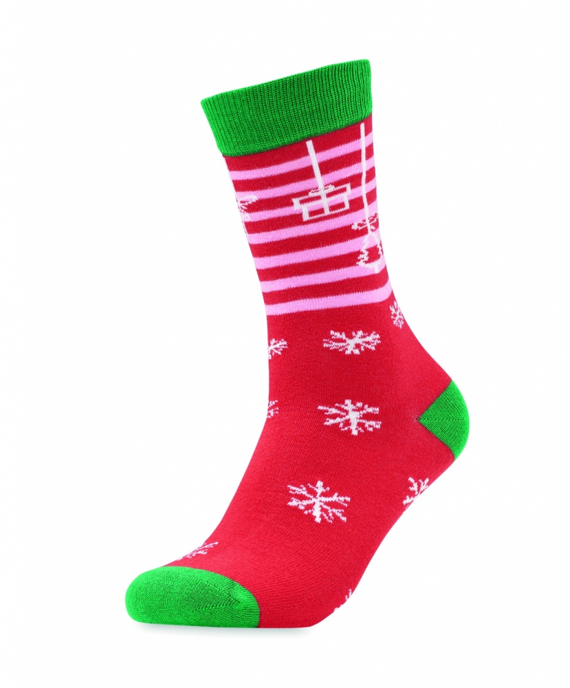 Logo trade advertising products picture of: Pair of Christmas socks L