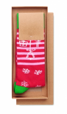 Logotrade advertising products photo of: Pair of Christmas socks L