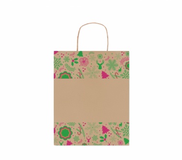 Logo trade promotional giveaway photo of: Gift paper bag medium