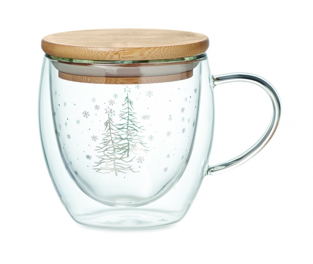 Logotrade promotional gift image of: Double wall borosilicate mug