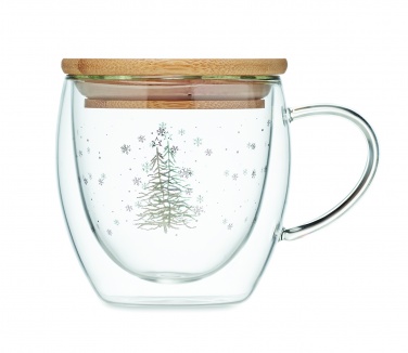 Logotrade promotional giveaways photo of: Double wall borosilicate mug