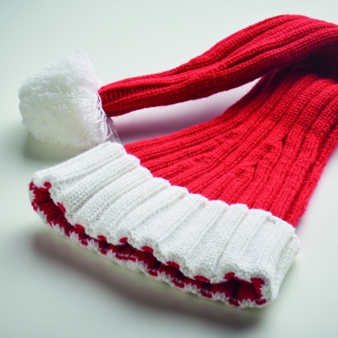 Logo trade corporate gifts picture of: Long Christmas knitted beanie