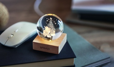 Logotrade promotional item picture of: Christmas LED crystal ball