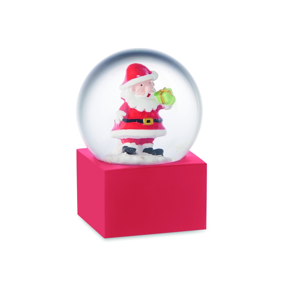 Logotrade promotional giveaway image of: Small snow ball glass ornament