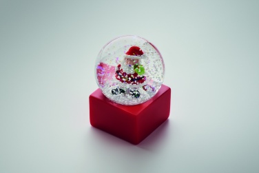 Logotrade advertising product picture of: Small snow ball glass ornament