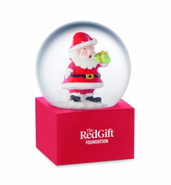 Logotrade promotional products photo of: Small snow ball glass ornament