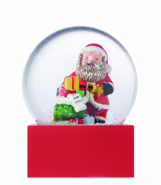 Logo trade promotional items image of: Snow ball glass ornament