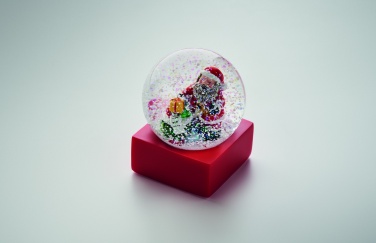 Logo trade promotional giveaways picture of: Snow ball glass ornament