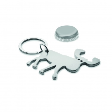 Logotrade promotional item image of: Recycled aluminium key ring Pori