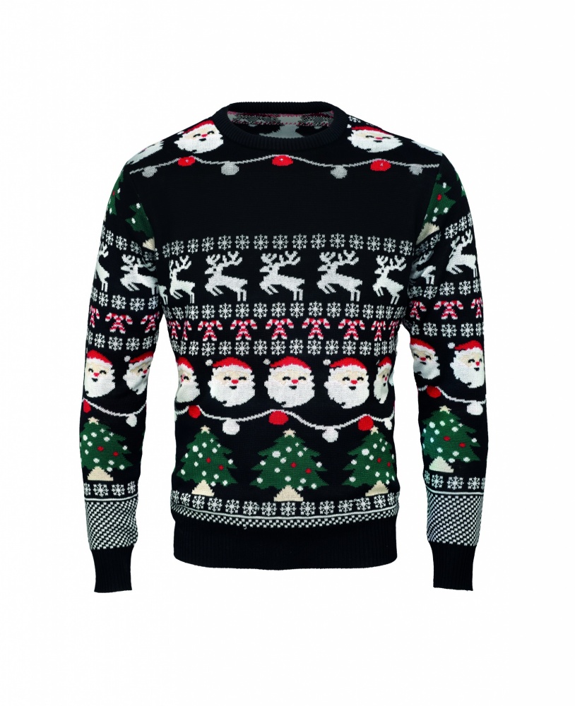 Logo trade promotional gifts picture of: Christmas LED sweater S/M